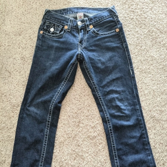 True religion world tour Ricky Seat 34 are size 29 used washed blue - Picture 1 of 5